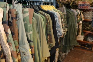 Магазин военной одежды и снаряжения "Stalker" в Паттайе