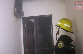 Причиной пожара в Паттайе стало короткое замыкание