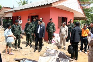 Чиновники посетили затопленные районы Паттайи