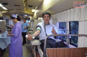 В Паттайе прошел сбор донорской крови