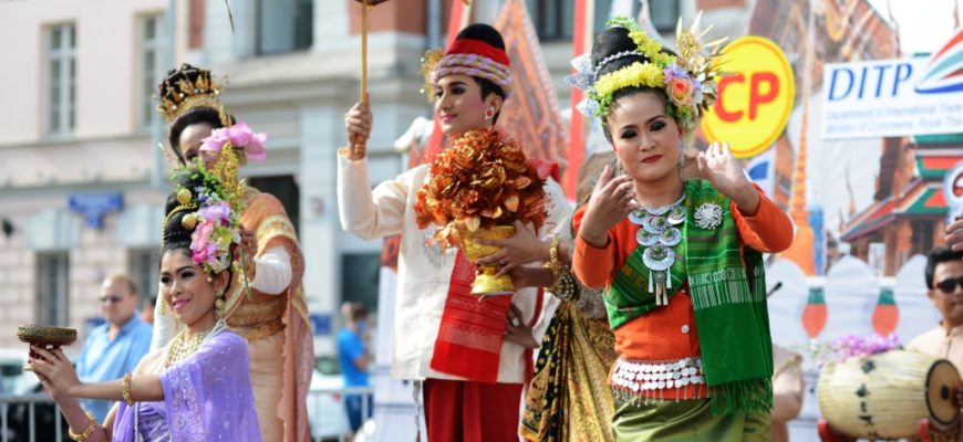 Тайский фестиваль в Москве и дни России в Бангкоке