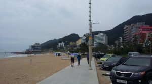 Пляж Сонгчхеонг Пусан Южная Корея