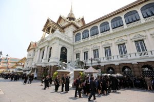 похороны Короля Таиланда