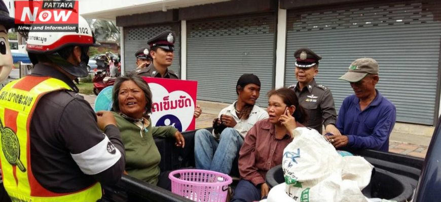 Езда в кузове пикапа в Таиланде запрещена