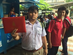 Гордый выпускник в Таиланде