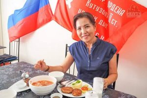 русская еда в Лаосе