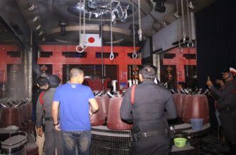 Пожар в Iron Club на Волкинг Стрит в Паттайе