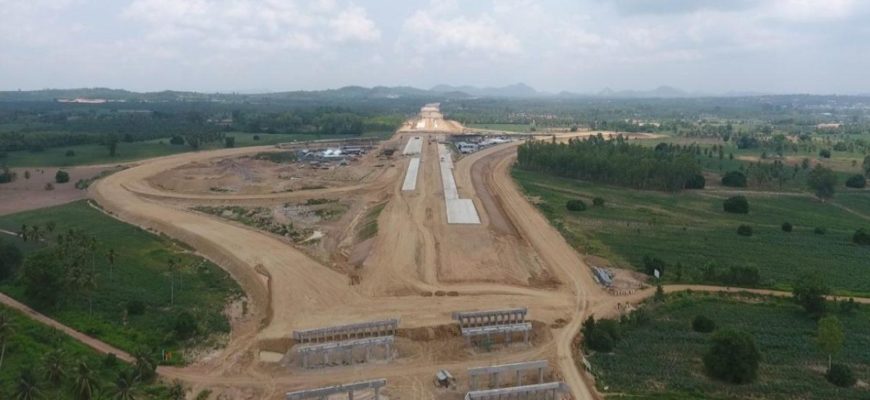 Новая автомагистраль Паттайя – Районг: план сдачи - 2019 год