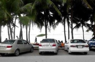 Свободная парковка на пляже Банг Сарэй
