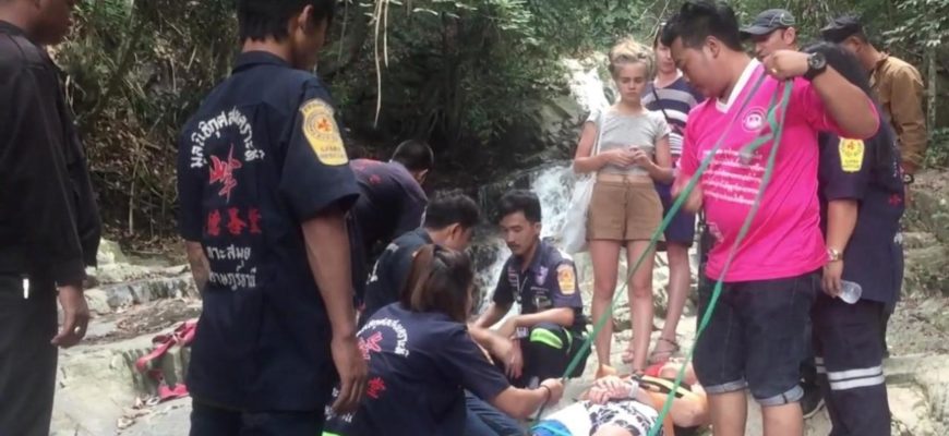 Россиянин Евгений Бабонов упал со скалы в Таиланде