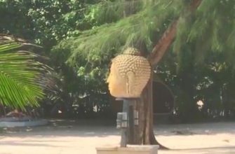 В Таиланде снесли голову Будды
