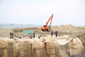 Реновация центрального пляжа в Паттайе
