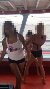 Морская прогулка с сексуальной оргией на борту в Паттайе