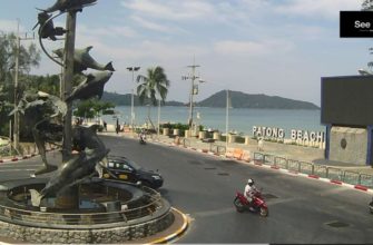 Камеры видеонаблюдения на пляжах Пхукета в Таиланде