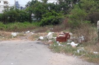 Штраф 2 тысячи батов за мусор в Паттайе