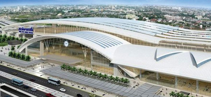 Новый железнодорожный вокзал Бангкока Bang Sue Grand Station
