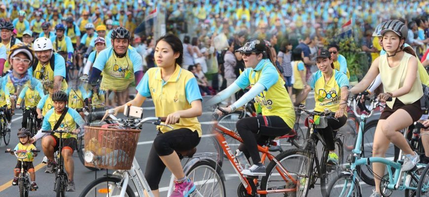 В Таиланде возобновляют акцию «Велосипед для папы»