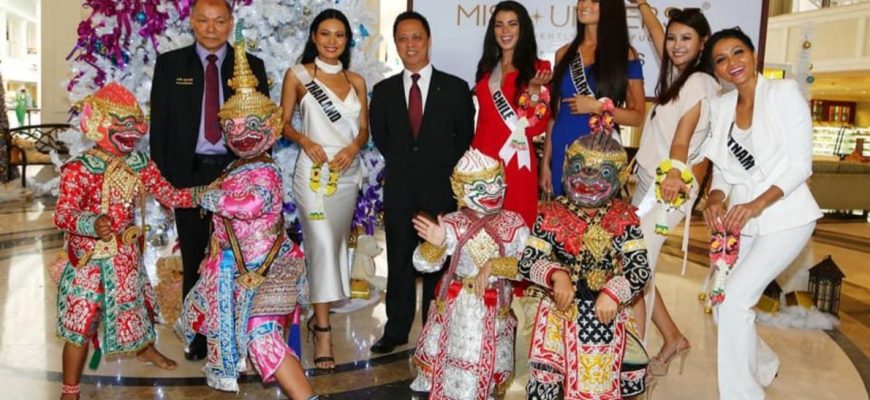 Участницы конкурса Miss Universe 2018 приехали в Паттайю