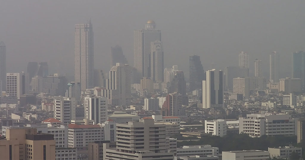 Беспыльные палаты спасут от грязного воздуха в Таиланде