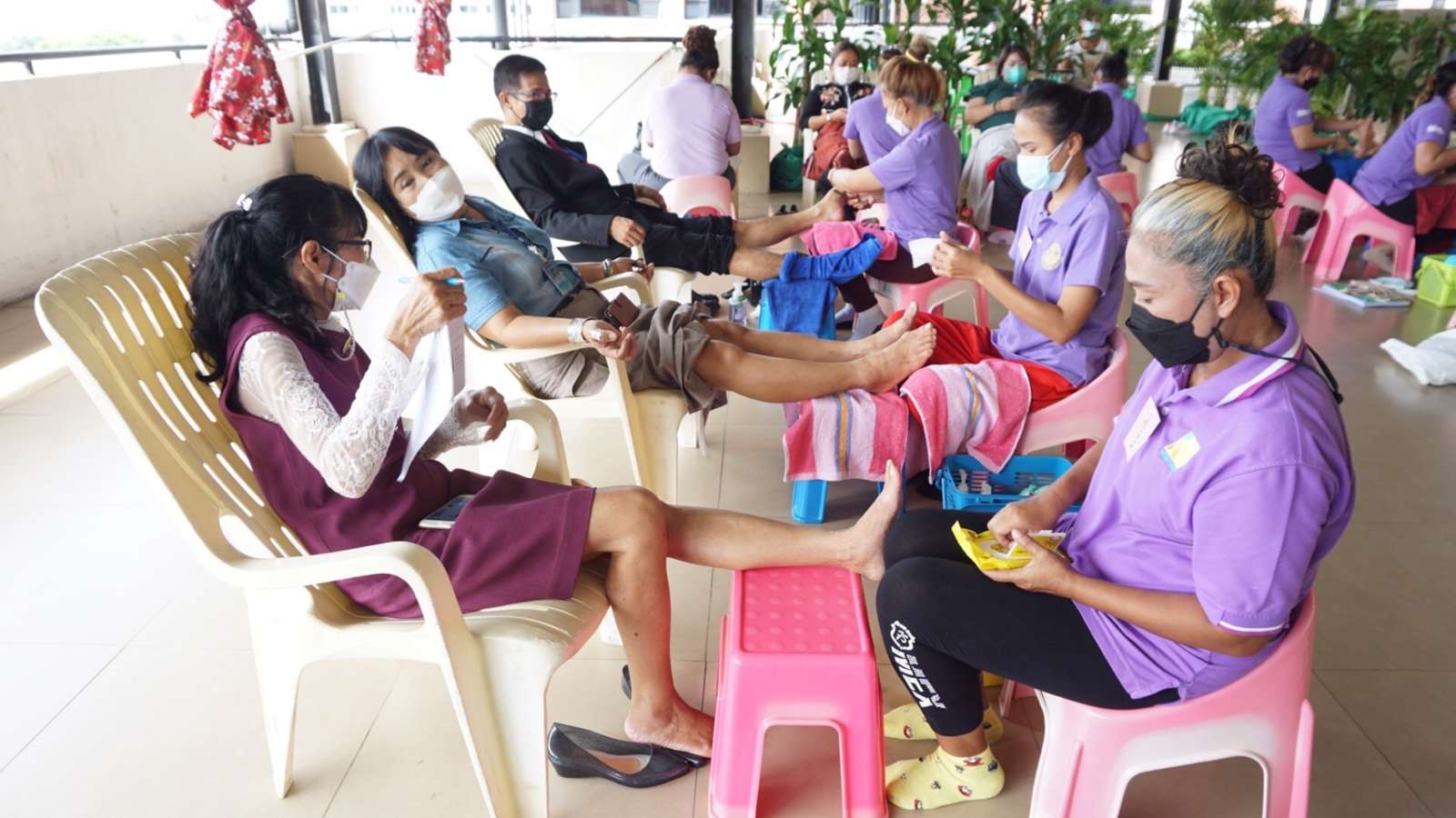 В Паттайе предлагают бесплатный тайский массаж всем желающим