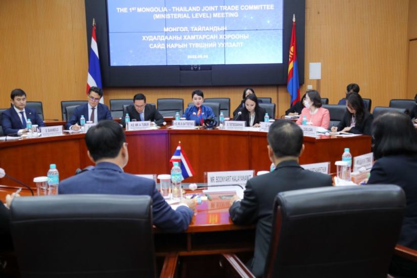 Монголия и Таиланд подписали новое соглашение о торговле