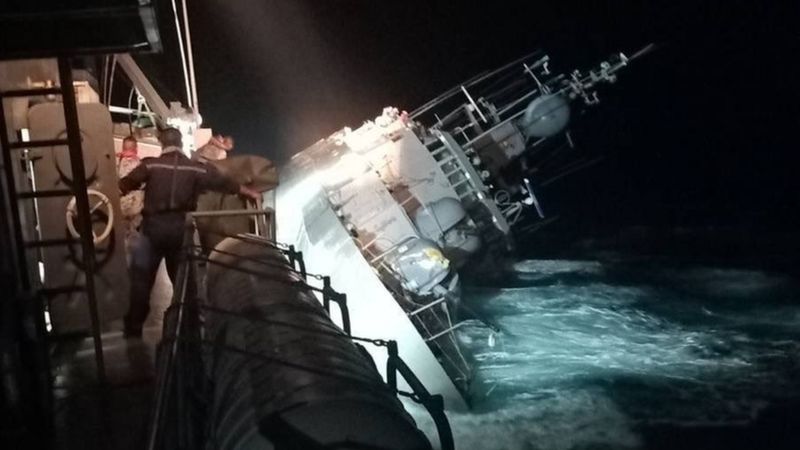 В Таиланде затонул корвет Королевских военно-морских сил «Сукхотай»