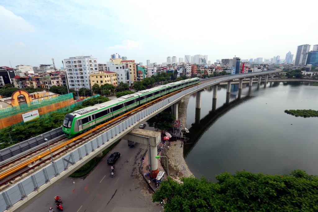 Линия 2A в Ханое — первая линия метрополитена во Вьетнаме