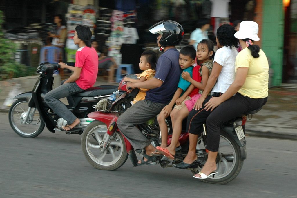 Самый распространённый транспорт во Вьетнаме