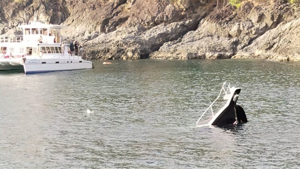 Лодка, перевозившая шестерых россиян, затонула на Пхукете